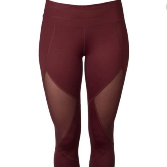 Varley Pants - Carbon38 Varley Walnut Tight Copper Red Legging M